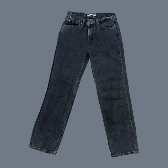 Black Levi’s Low Pro Straight Jeans - Picture 4 of 16